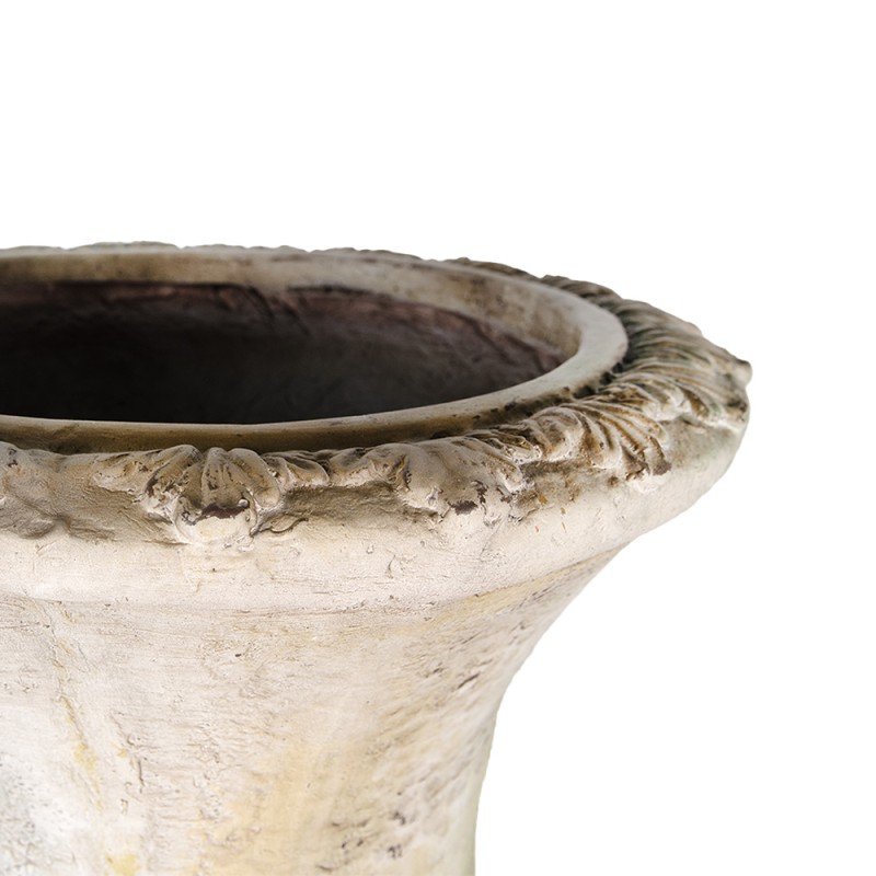 Clayre & Eef Planter 44x44x75 cm Green Beige Magnesium Oxide (MGO)