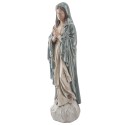Clayre & Eef Beeld Maria 78 cm Beige Blauw Polyresin
