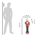 Clayre & Eef Figurine Nutcracker 89 cm Red Green Polyresin