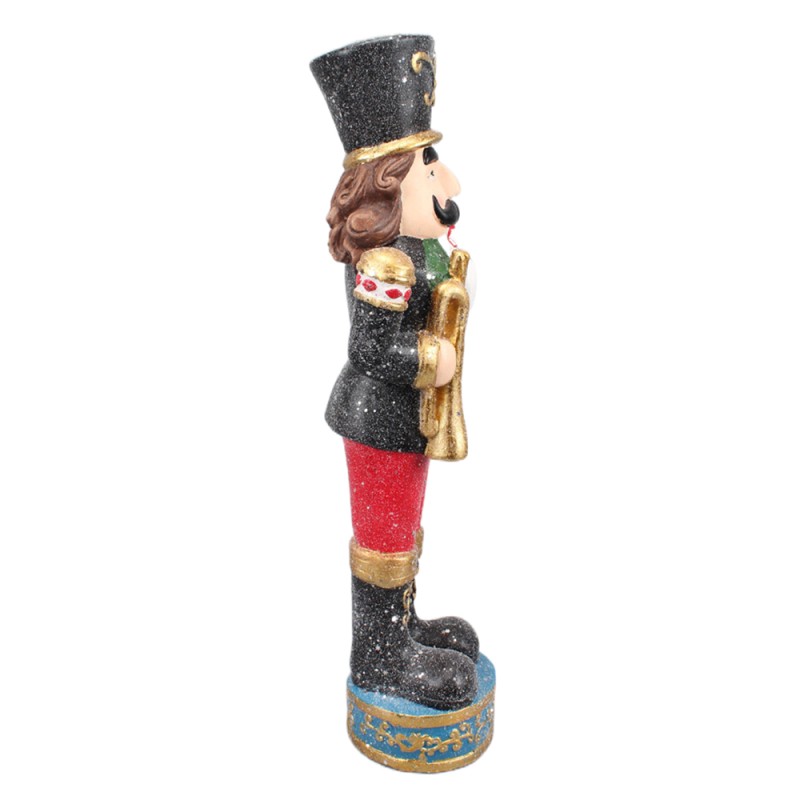 Clayre & Eef Beeld Notenkraker 65 cm Groen Polyresin