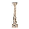 Clayre & Eef Candelabro 16x16x63 cm Beige Marrone  Poliresina