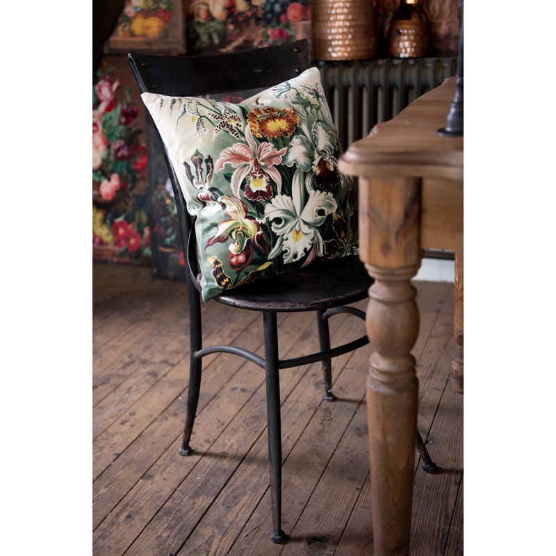 Clayre & Eef Dining Chair 41x41x88 cm Black Iron