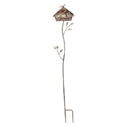 Clayre & Eef Garden Stake 22x10x133 cm Brown Iron