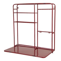 Clayre & Eef Wandrek  59x33x63 cm Rood Ijzer Rechthoek