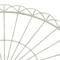 Clayre & Eef Gartenbank 123x47x98 cm Grün Eisen Rechteck