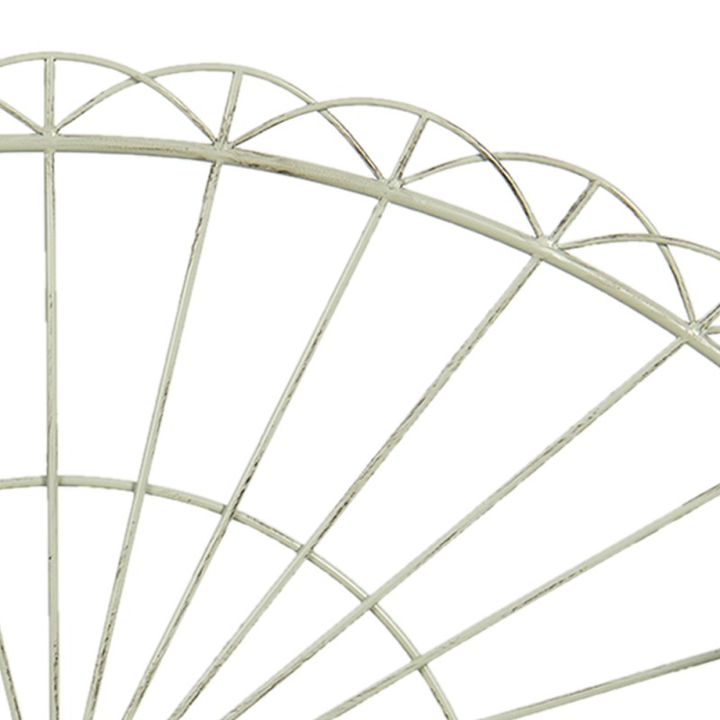 Clayre & Eef Gartenbank 123x47x98 cm Grün Eisen Rechteck
