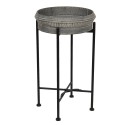 Clayre & Eef Porte-plante Noir Fer Rond