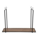 Clayre & Eef Wandrek  90x33x60 cm Bruin Ijzer Rechthoek