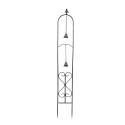 Clayre & Eef Klimplantenrek 20x7x140 cm Bruin Metaal Rechthoek