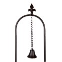 Clayre & Eef Garden Obelisks 20x7x140 cm Brown Metal Rectangle