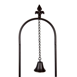 Clayre & Eef Rete per piante rampicanti 20x7x140 cm Marrone Metallo Rettangolo