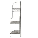 Clayre & Eef Regal 49x34x118 cm Grau Eisen
