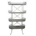 Clayre & Eef Opbergrek  91x36x168 cm Grijs Ijzer