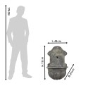 Clayre & Eef Planthouder  46x23x72 cm Grijs Metaal Le Jardin