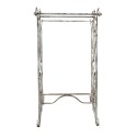 Clayre & Eef Handtuchhalter 48x36x89 cm Weiß Grau Metall