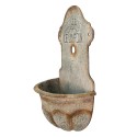 Clayre & Eef Porte-plante 46x24x69 cm Gris Métal Le jardin