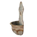 Clayre & Eef Porte-plante 46x24x69 cm Gris Métal Le jardin