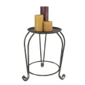 Clayre & Eef Lantern 94 cm Grey Green Metal Glass