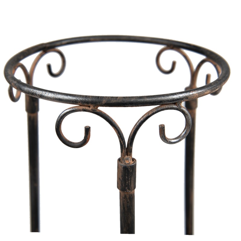 Clayre & Eef Planter 79 cm Black Iron