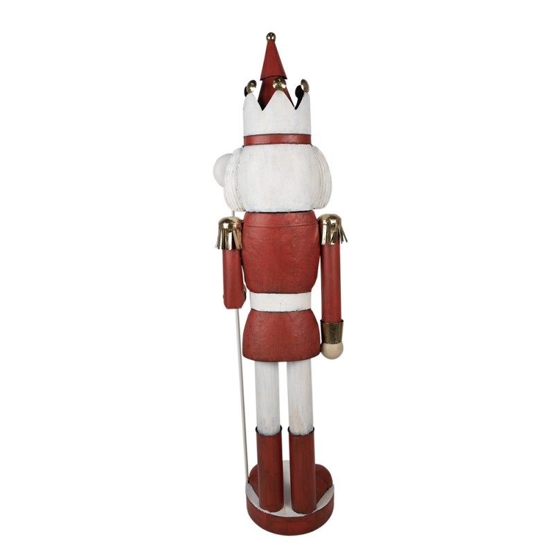 Clayre & Eef Figur Nussknacker 170 cm Rot Eisen