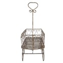 Clayre & Eef Decorazione da giardino 76x32x88 cm Marrone Grigio Metallo