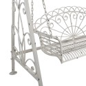 Clayre & Eef Schommelbank  173x96x213 cm Wit IJzer