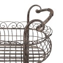 Clayre & Eef Plant Holder 69x30x82 cm Brown Iron