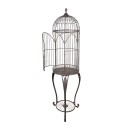 Clayre & Eef Bird Cage Decoration Ø 52x187 cm Brown Iron