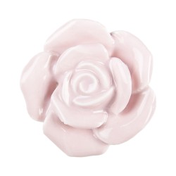 Clayre & Eef Deurknop  Ø 4.5 cm Roze Keramiek