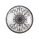Clayre & Eef Pomello Ø 3 cm Bianco Grigio  Ceramica Rotondo