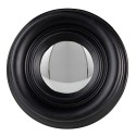 Clayre & Eef Spiegel  Ø 21 cm Zwart Hout Rond