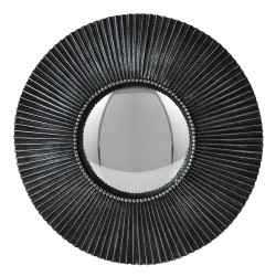 Clayre & Eef Miroir Ø 29 cm Gris Plastique Rond