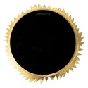 Clayre & Eef Spiegel Ø 25 cm Goldfarbig Kunststoff Rund