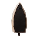 Clayre & Eef Miroir 15x17x36 cm Beige Bois Verre