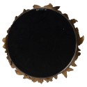 Clayre & Eef Specchio Ø 34 cm Color oro Poliresina Rotondo