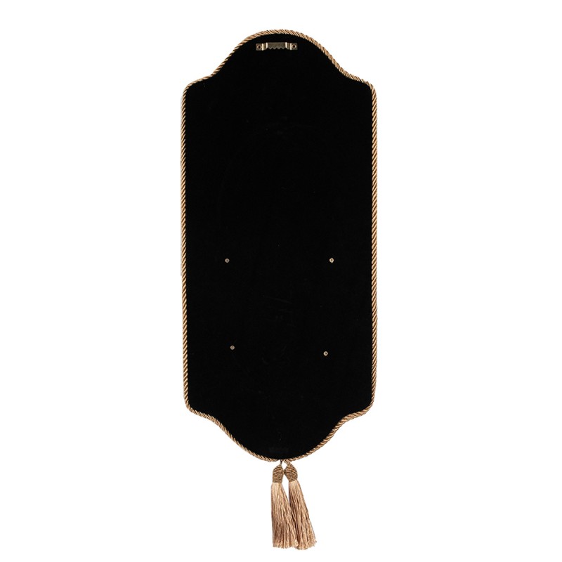 Clayre & Eef Spiegel 20x2x44 cm Beige Goldfarbig Kunststoff Glas