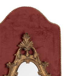 Clayre & Eef Miroir 20x3x44 cm Rose Couleur or Polyrésine