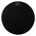 Clayre & Eef Miroir  Ø 25 cm Noir Plastique Verre Rond