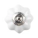 Clayre & Eef Pomello Ø 4 cm Bianco Ceramica