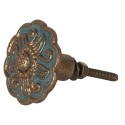 Clayre & Eef Pomello Ø 3x4 cm Marrone Metallo