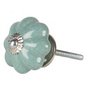 Clayre & Eef Pomello Ø 4 cm Verde Ceramica