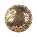 Clayre & Eef Deurknop  Ø 4x4 cm Bruin Ijzer Rond