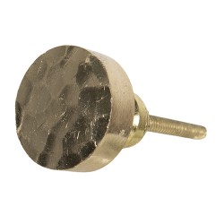 Clayre & Eef Poignée de porte Ø 3 cm Couleur cuivre Fer