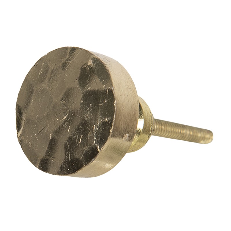 Clayre & Eef Poignée de porte Ø 3 cm Couleur cuivre Fer