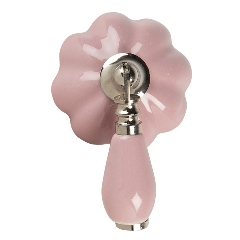 Clayre & Eef Pomello 4x8x6 cm Rosa Ceramica