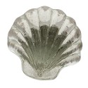 Clayre & Eef Pomello set di 4 Conchiglia 4 cm Trasparente Vetro