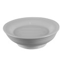 Clayre & Eef Porte-savon Ø 14x5 cm Blanc Céramique Rond