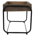 Clayre & Eef Plant Table 32x26x27 cm Brown Wood Iron