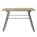 Clayre & Eef Plant Table 46x26x33 cm Brown Wood Metal Rectangle