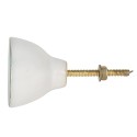 Clayre & Eef Pomello Ø 4 cm Turchese  Ceramica
